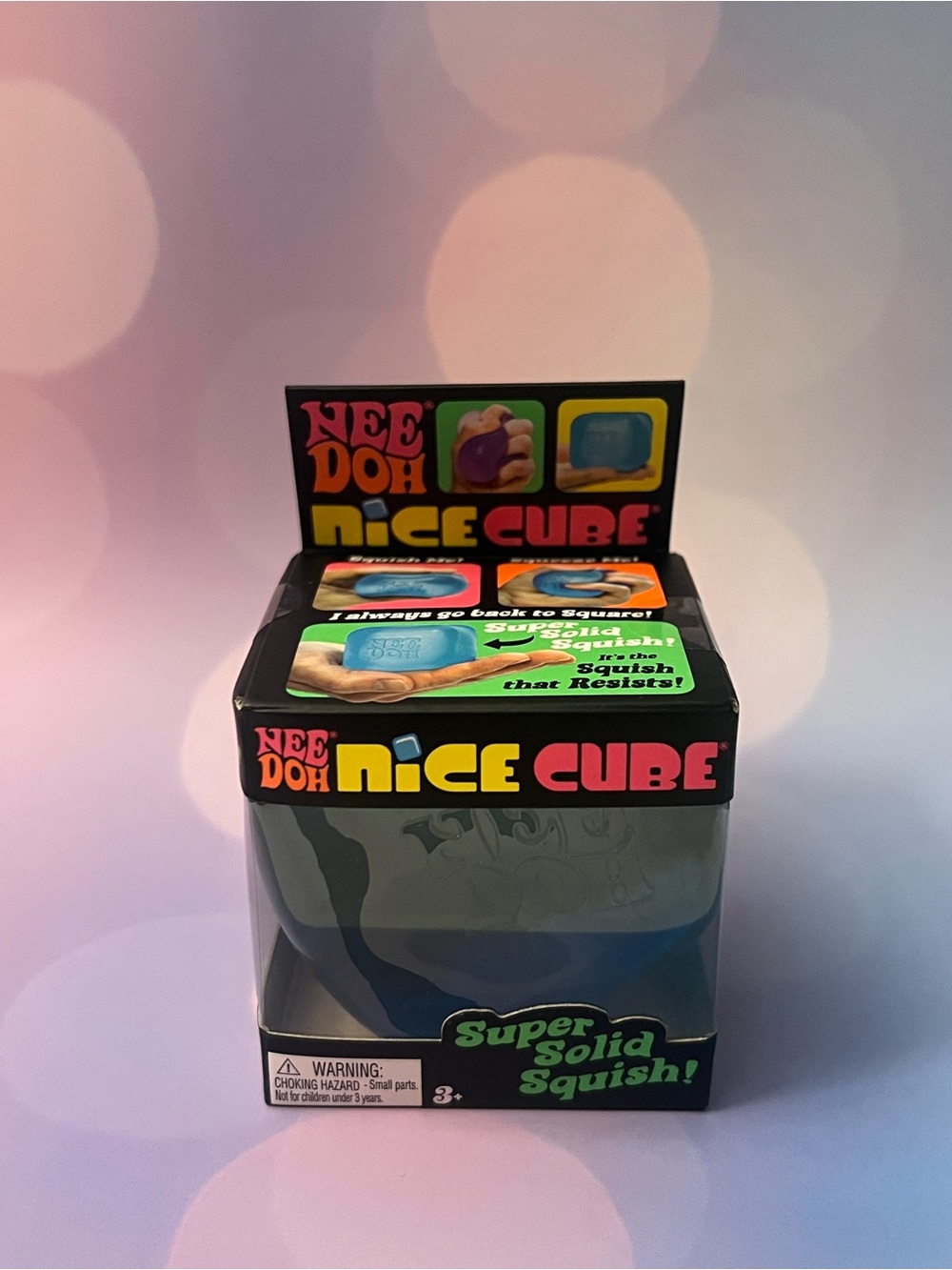 Nice Cube - Blue Kids Squish Toy